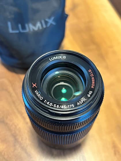 FS: m43- Panasonic LUMIX 45-175mm f4.0-5.6 Power OIS, black