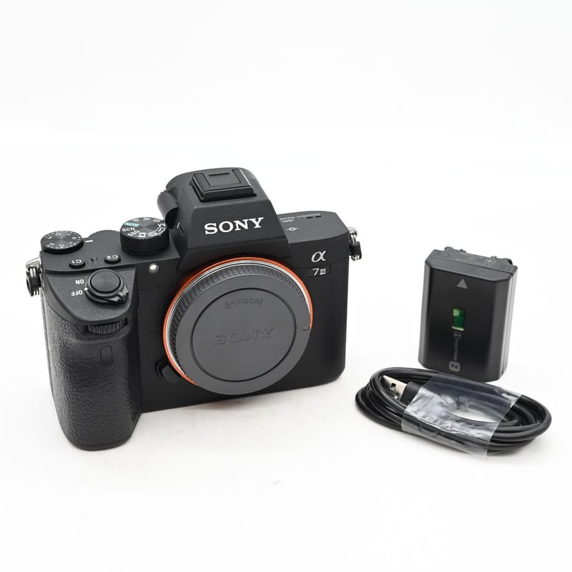 Sony Alpha a7 III Mirrorless 24.2MP Digital Camera Body (a7III)