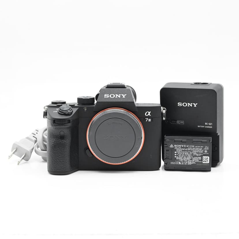 Sony Alpha a7 III Mirrorless 24.2MP Digital Camera Body (a7III)