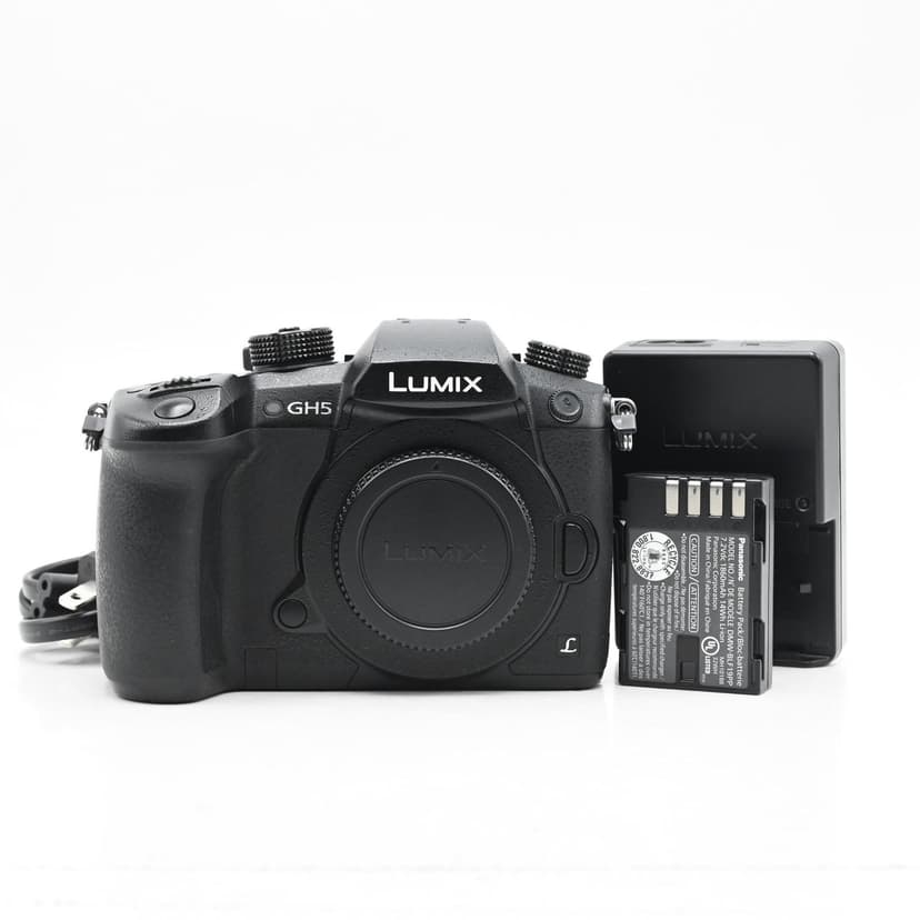 Panasonic Lumix DC-GH5 20.3MP Mirrorless MFT Digital Camera