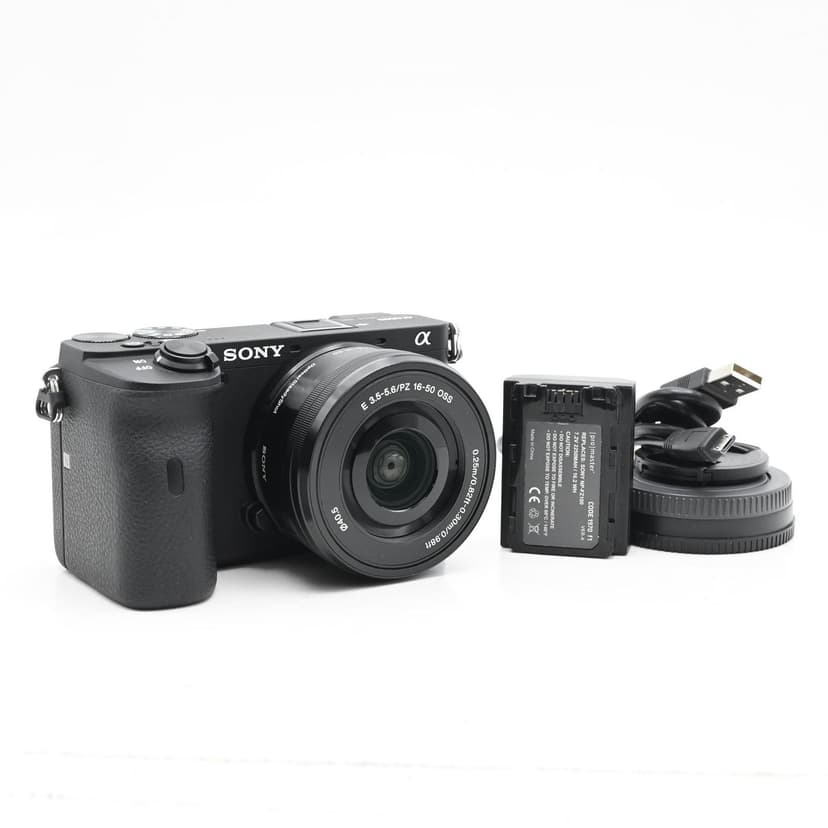 Sony Alpha a6600 24.2mp Mirrorless Digital Camera Kit w/ 16-50mm Zoom Lens