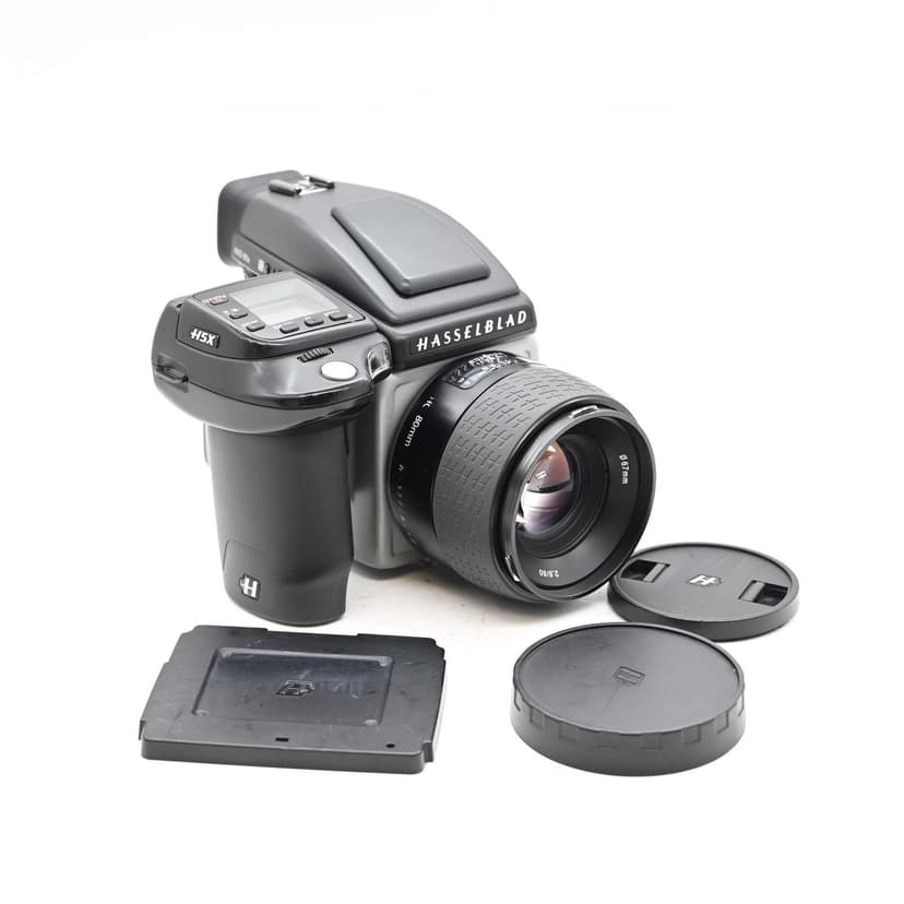 Hasselblad H5X Camera Kit w/Battery Grip, 80mm Lens, HM 16-32 Back, Prism