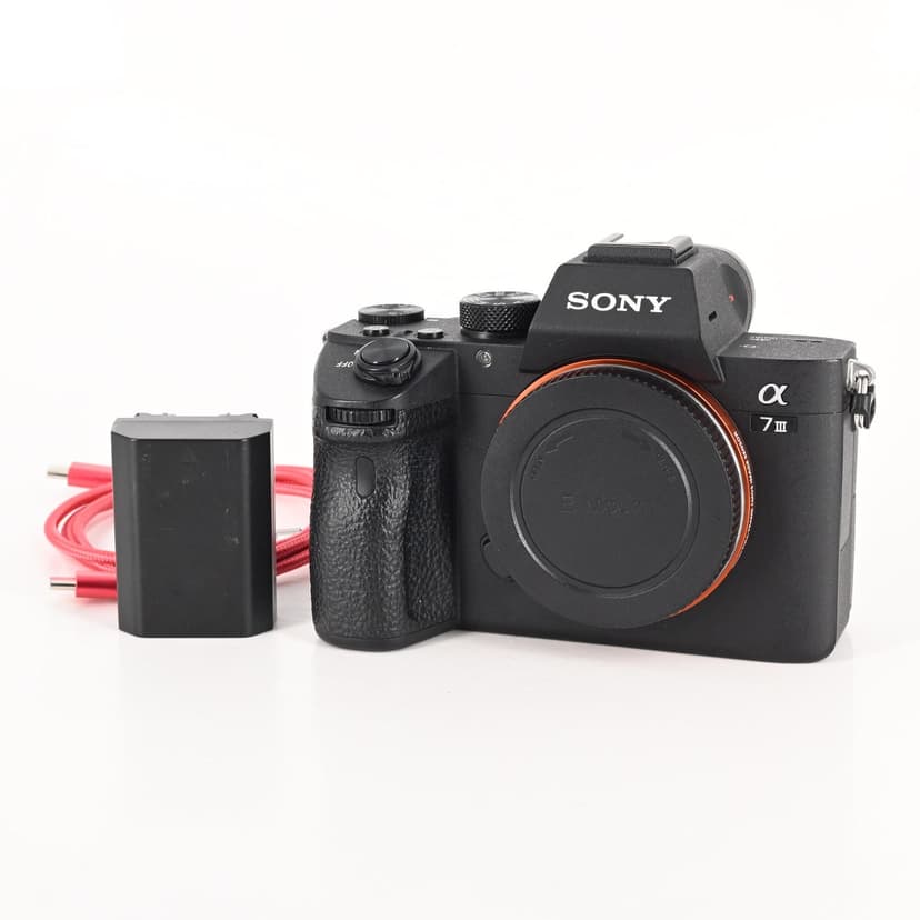 Sony Alpha a7 III Mirrorless 24.2MP Digital Camera Body (a7III)