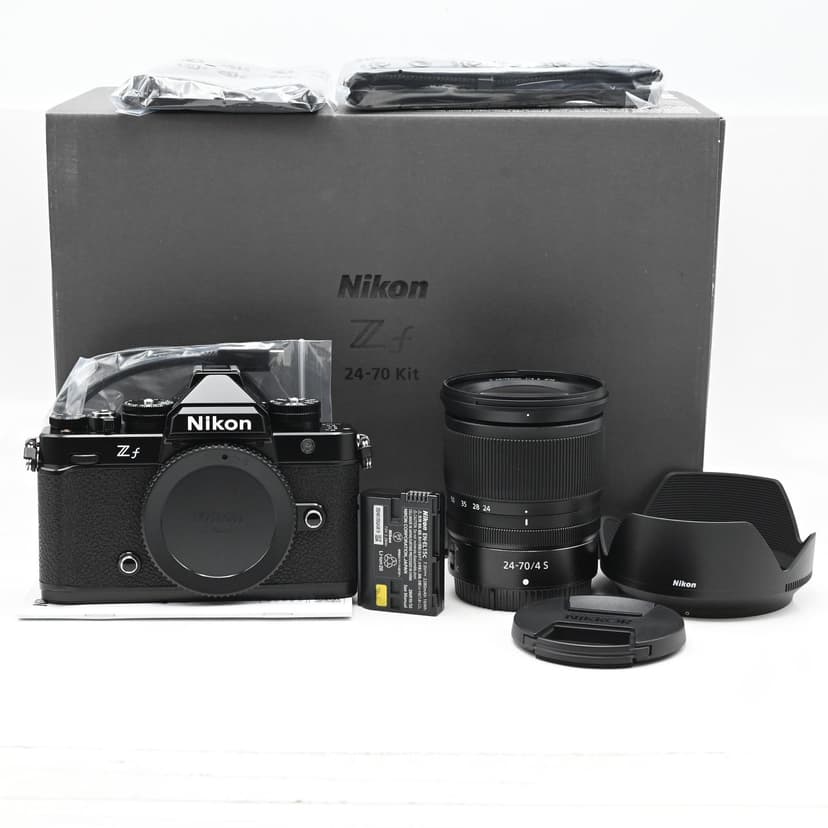 Nikon Z f Mirrorless Digital Camera 24.5MP Kit w/24-70mm Z Lens Black
