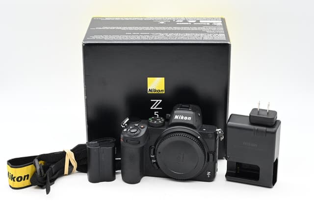 Nikon Nikon Z 5 Mirrorless Digital Camera 24.3MP Z5 Body camera with buying guide available