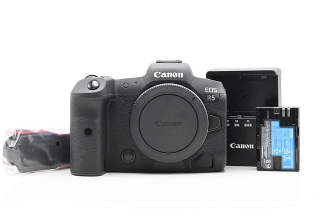 Canon Canon EOS R5 45MP Mirrorless Digital Camera Body camera with buying guide available