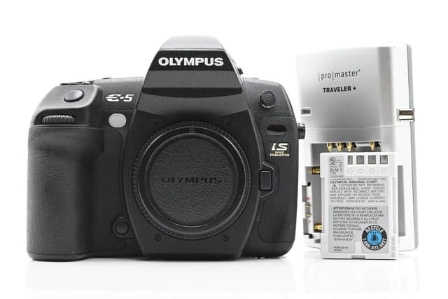 Olympus Olympus E-5 IS 12.3MP Digital SLR Camera E5 camera with buying guide available