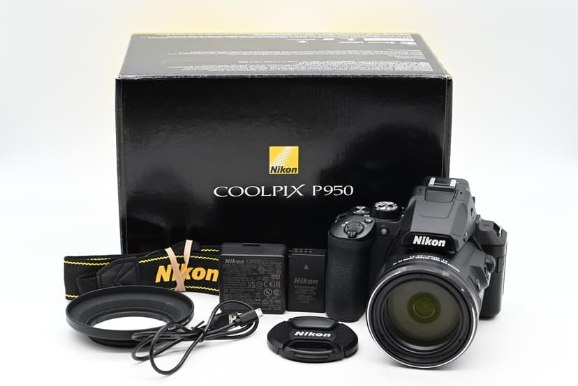 Nikon Coolpix P950 4K Digital Camera w/83x Optical Zoom