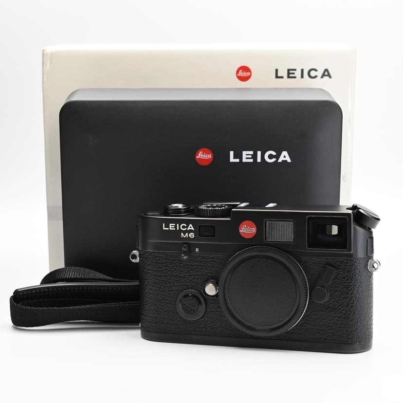 Leica M6 TTL .72 Rangefinder Film Camera Body Black