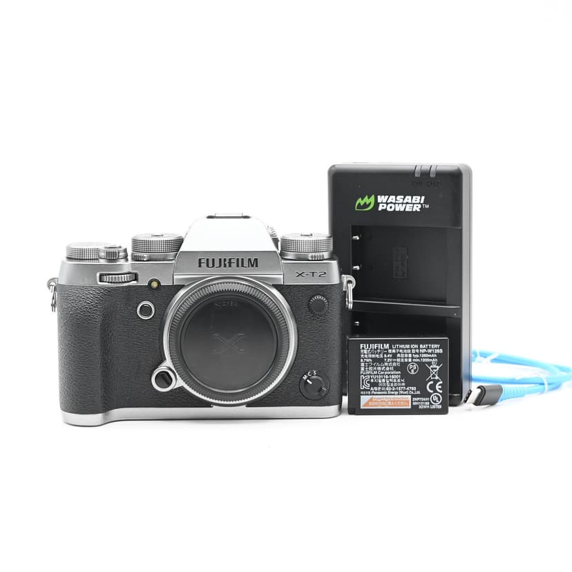 Fujifilm X-T2 24.3MP Mirrorless Digital Camera Graphite Silver