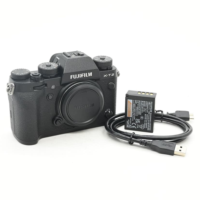 Fujifilm X-T2 24.3MP Mirrorless Black Digital Camera Body