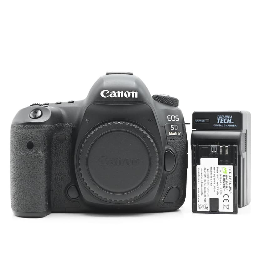 Canon EOS 5D Mark IV 30.4MP DSLR Camera Body