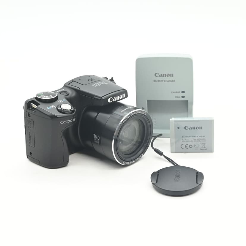 Canon PowerShot SX500 IS 16MP Digital Camera w/30x Zoom