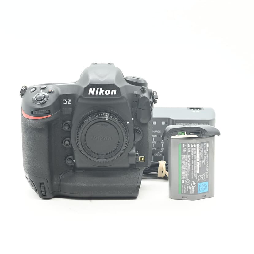 Nikon D5 Digital Camera 20.8MP DSLR Camera Body (Dual XQD Slots) D5-a