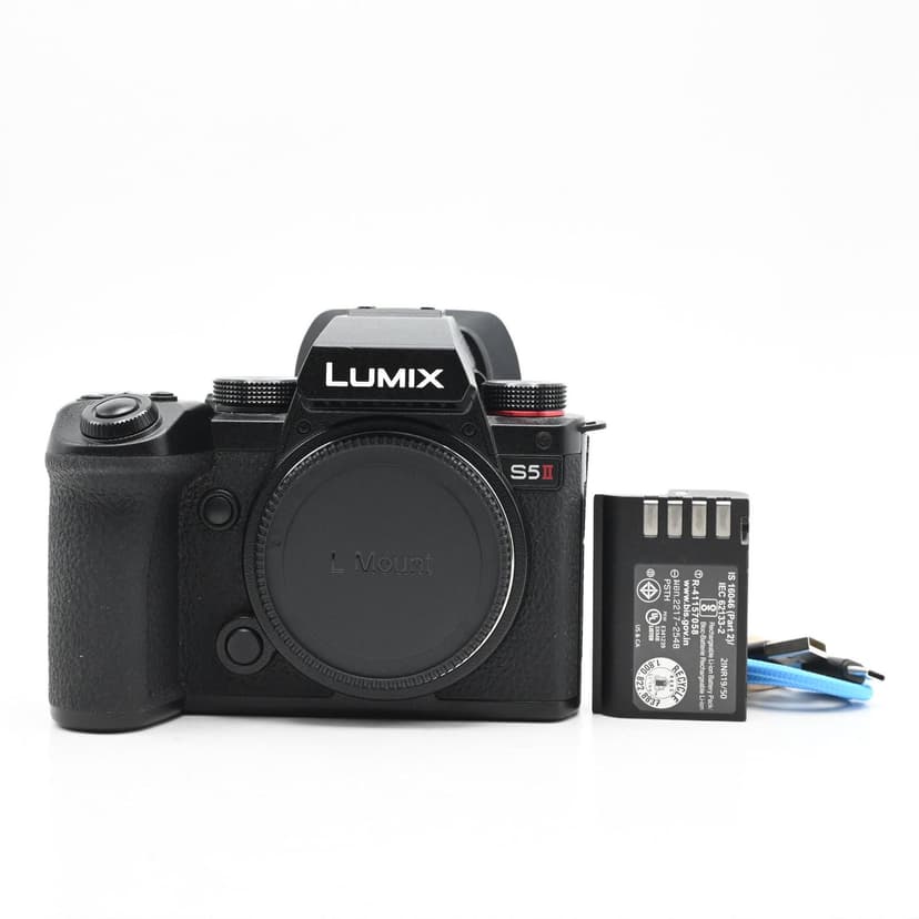 Panasonic Lumix DC-S5 II 24.2MP Mirrorless Digital L-Mount Camera Body S5II