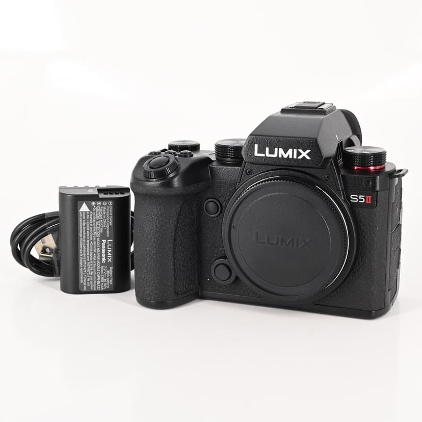 Panasonic Lumix DC-S5 II 24.2MP Mirrorless Digital L-Mount Camera Body S5II