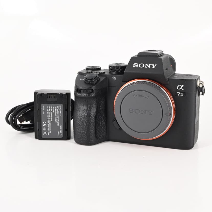 Sony Alpha a7 III Mirrorless 24.2MP Digital Camera Body (a7III)