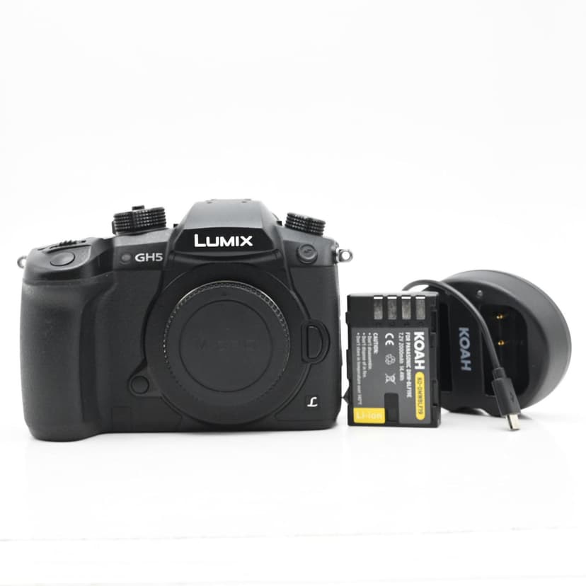 Panasonic Lumix DC-GH5 20.3MP Mirrorless MFT Digital Camera