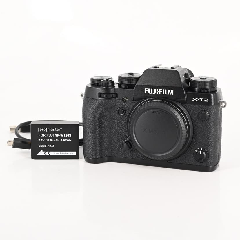 Fujifilm X-T2 24.3MP Mirrorless Black Digital Camera Body