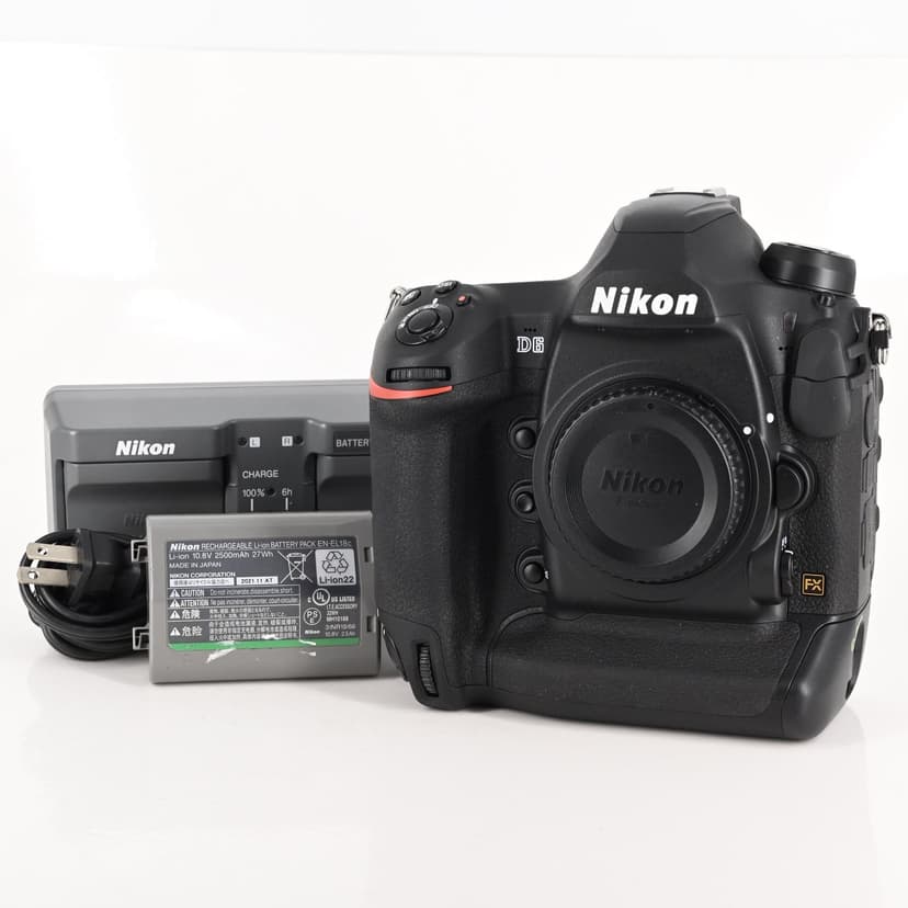 Nikon D6 Digital Camera 20.8MP DSLR Camera Body (Dual XQD Slots)