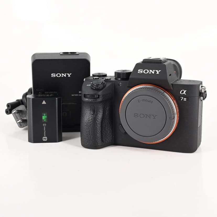 Sony Alpha a7 III Mirrorless 24.2MP Digital Camera Body (a7III)