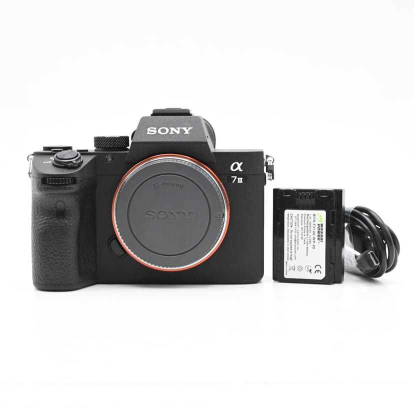 Sony Alpha a7 III Mirrorless 24.2MP Digital Camera Body (a7III)