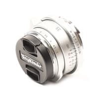 Used Voigtlander Ultron Vintage Line 35mm f/2.0 Aspherical Type II VM Lens, Silver