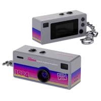 Aries CharmSnap Mini Keychain Digital Camera - Silver