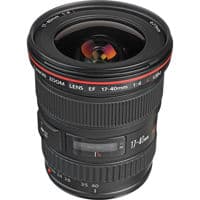 Used Canon EF 17-40mm f/4L USM Ultra Wide Angle Zoom Lens