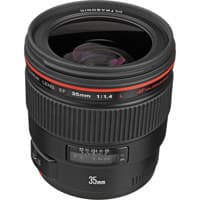 Used Canon EF 35mm f/1.4L USM Wide-angle Autofocus Lens