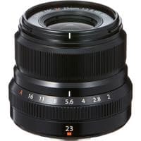 Used Fujifilm Fujinon XF 23mm (35mm) F/2R WR Lens, Black