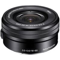 Used Sony 16-50mm F3.5-5.6 OSS E-mount NEX Series Retractable (Pancake) Zoom Black Lens