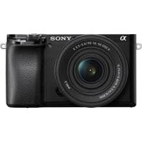 Used Sony Alpha a6100 Mirrorless Camera with E PZ 16-50mm f/3.5-5.6 OSS II Lens, Black