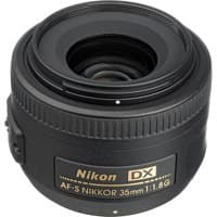 Used Nikon 35mm f/1.8G AF-S DX Nikkor Lens for DSLR Cameras