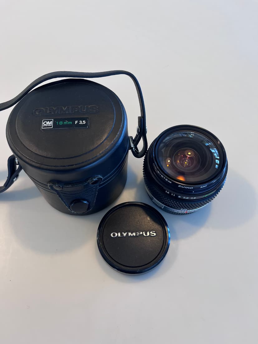 FS: Olympus OM-System Zuiko 18mm F3.5