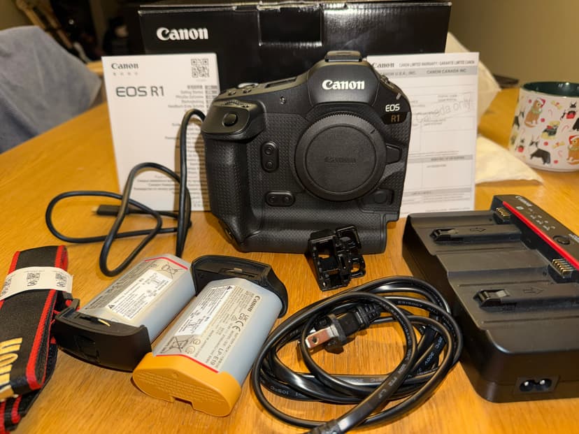 FS: Canon R1 + Extra Battery