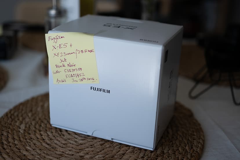 FS: Fujifilm X-E5 + XF23mm F2.8 R WR Black Noir (Brand New, Unopened)
