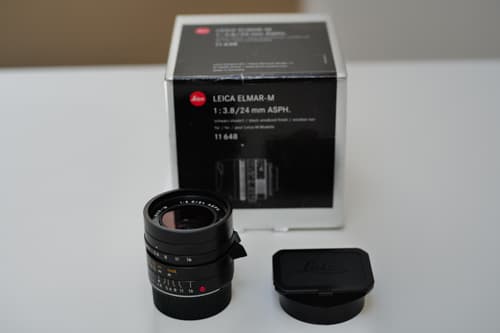 FS: Leica 24mm Super Elmar M boxed like new