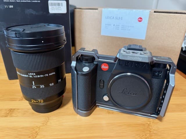 FS: Leica SL3-S Kit, LNIB