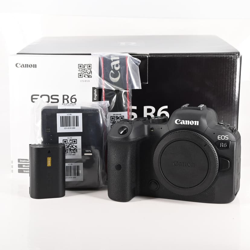 Canon EOS R6 20MP Mirrorless Digital Camera Body