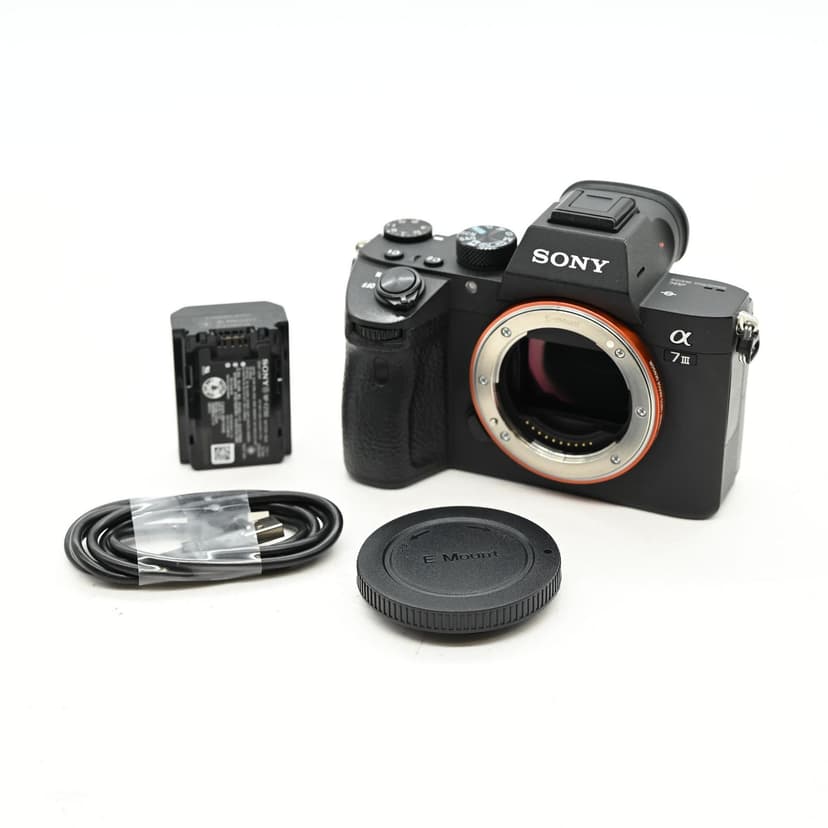 Sony Alpha a7 III Mirrorless 24.2MP Digital Camera Body (a7III)