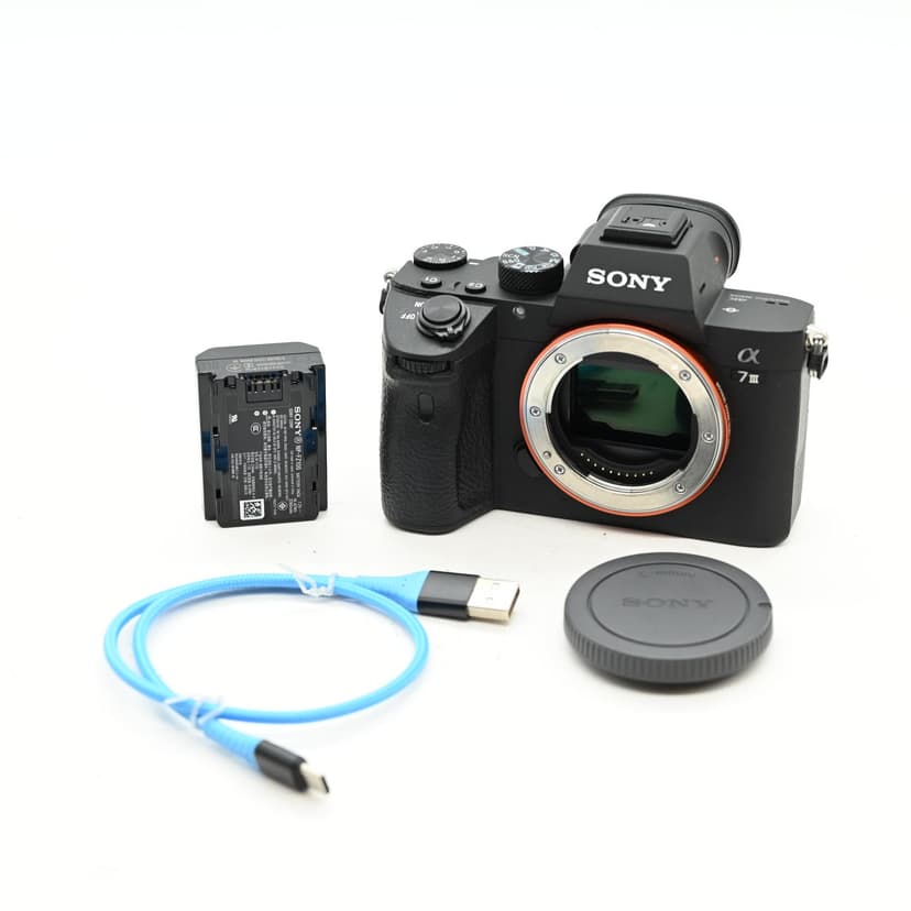 Sony Alpha a7 III Mirrorless 24.2MP Digital Camera Body (a7III)