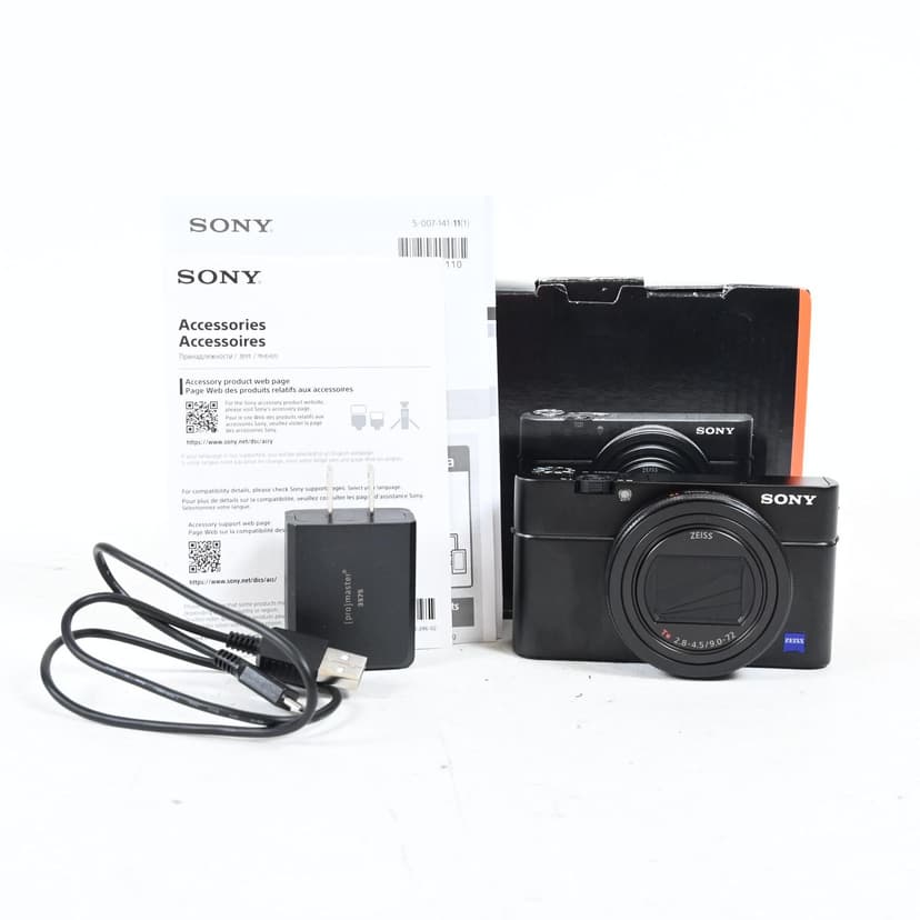 Sony Cyber-shot DSC-RX100 VII 20.1MP Digital Camera 24-200mm Lens