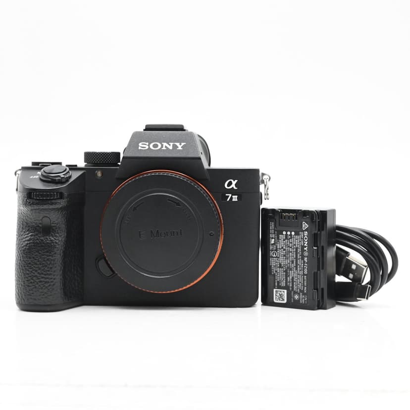 Sony Alpha a7 III Mirrorless 24.2MP Digital Camera Body (a7III)