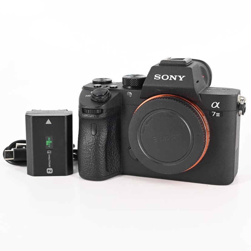 Sony Alpha a7 III Mirrorless 24.2MP Digital Camera Body (a7III)
