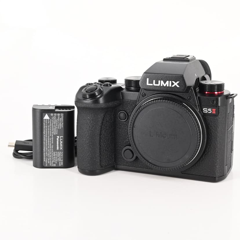 Panasonic Lumix DC-S5 II 24.2MP Mirrorless Digital L-Mount Camera Body S5II