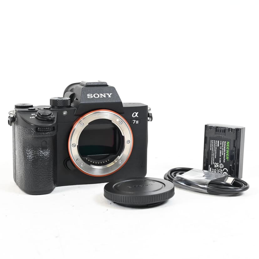 Sony Alpha a7 III Mirrorless 24.2MP Digital Camera Body (a7III)
