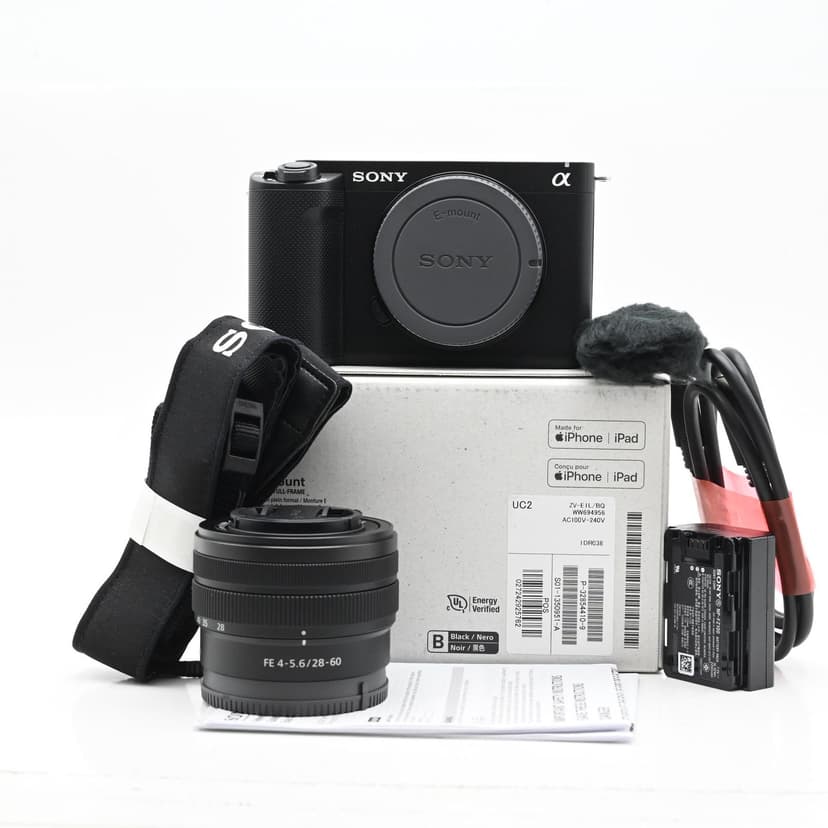 Sony Alpha ZV-E1 12.1MP Mirrorless Camera Kit w/28-60mm Lens *Never used