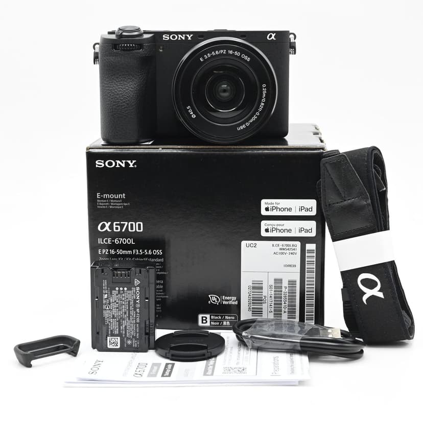 Sony Alpha A6700 26MP Mirrorless Digital Camera Kit w/ 16-50mm Zoom Lens