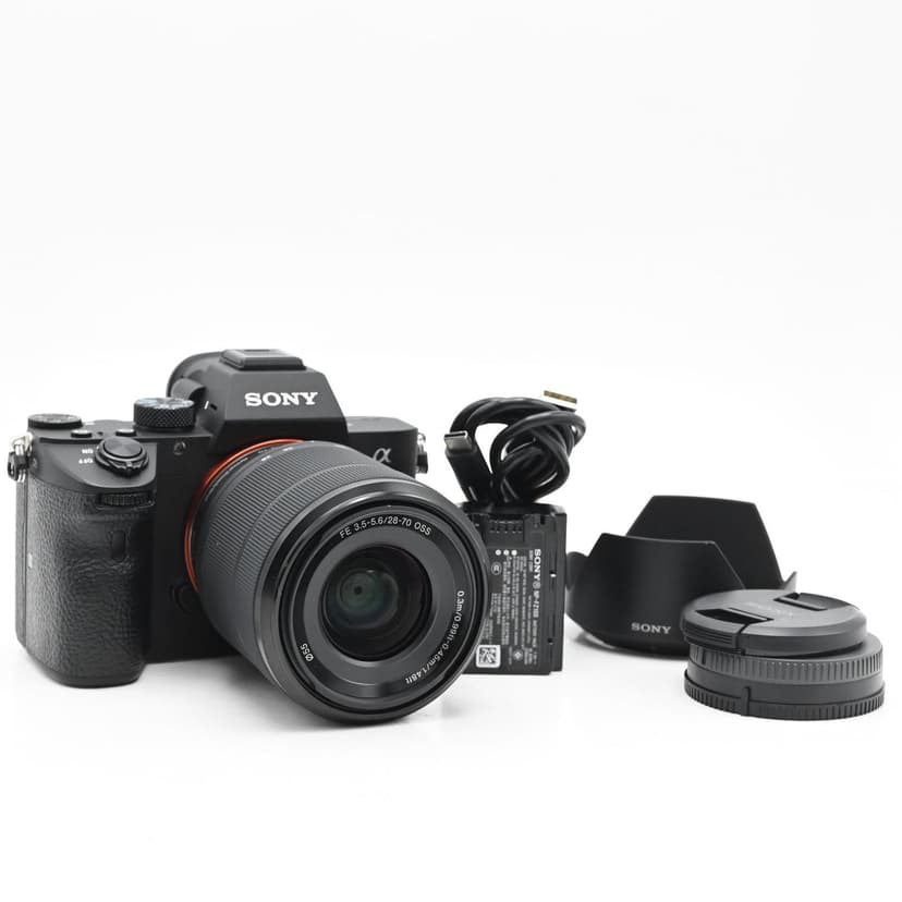 Sony Alpha a7 III Mirrorless 24.2MP Digital Camera Kit w/ 28-70mm Lens